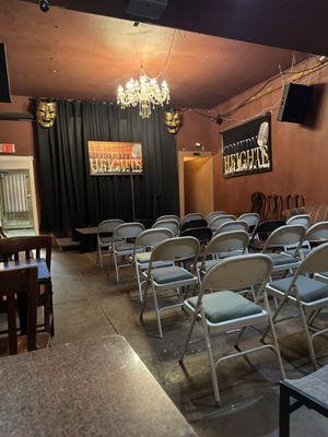 Ok so we're really early but $5 for a comedy show!!