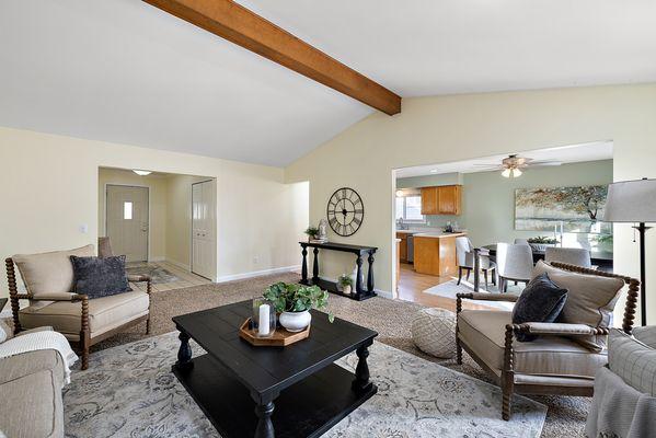 Welcome home to this stunning Shelby Brick Ranch with immediate occupancy!