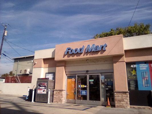 Food Mart at gas station.