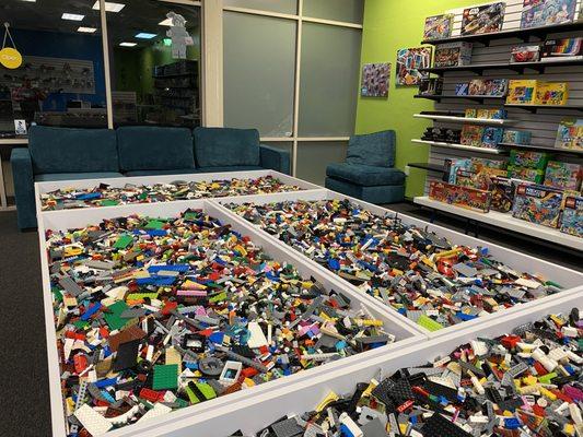 Find just the LEGO bricks you need for your project or collection in our bulk tables at Bricks & Minifigs Gilbert.
