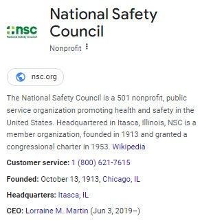 National Safety Council