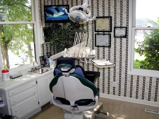one of the treatment rooms
