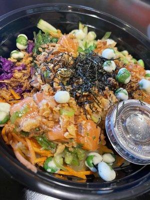 It will be a wonderful plate if the rice is fully cooked.