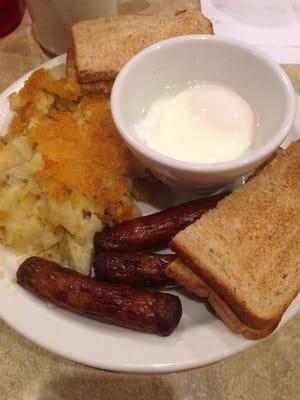 #2 with poached eggs