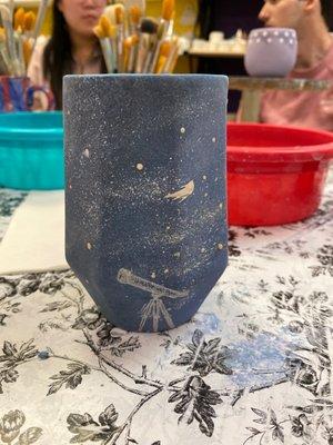 Galaxy wine tumbler!