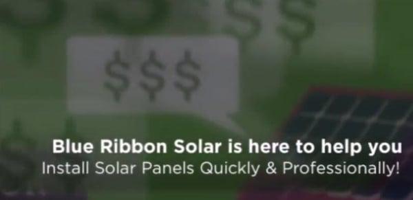 solar panel installation