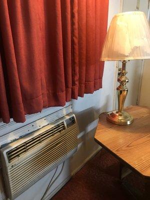 A.C barely even worked it was so crusty.