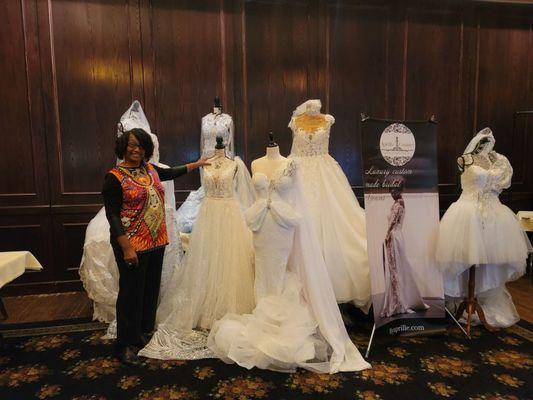 Custom gowns