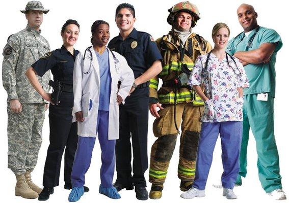 Work in healthcare, teaching or a first responder? You may be eligible for a discount on your home and auto insurance!
