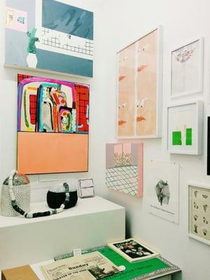 Gallery space.