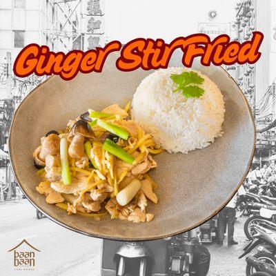 Ginger Stir Fried