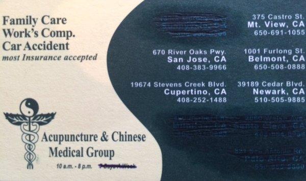 No 1 Acupuncture Health Center