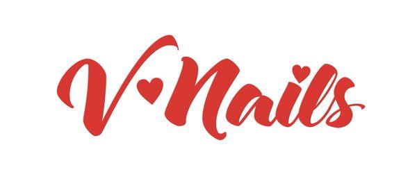 V Nails Logo
