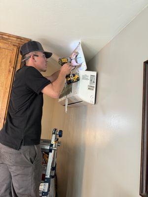 Repair on a Mini Split