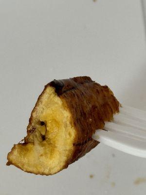 like biting into an eraser