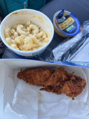 Two piece tenders box with choice of side and dipping sauce
