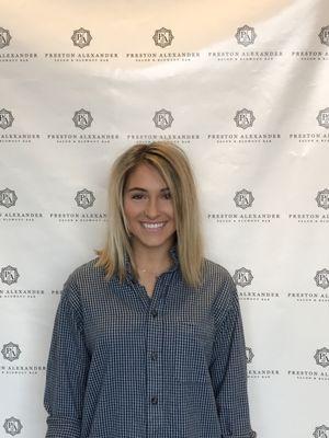 My favorite make over last week, cut 14" off, Honored to have the Trust of our Clients. Thanks Jordan #hairbysherry