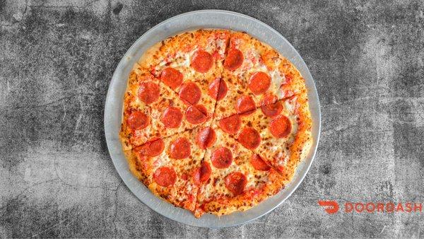 The OG Pepperoni - Beef (Halal) Pepperoni, Mozzarella, Classic Red Sauce