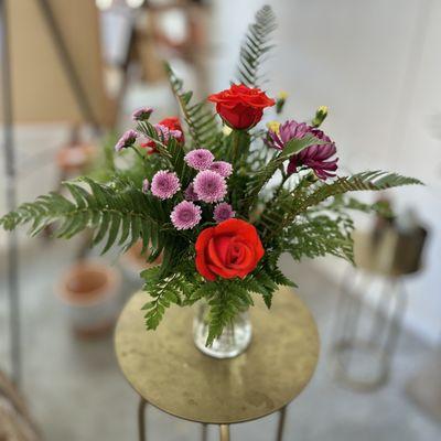 Lavender and orange--love this combo!