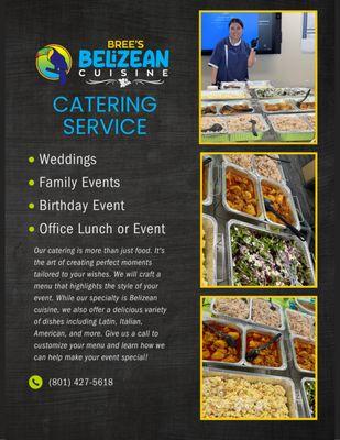 Catering details