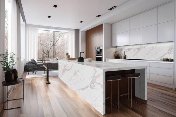 Name: Borghini Premium
Brand: Lucciare
Application: Countertops, Vanities, and Reception desks.
