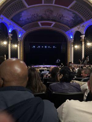 Stage at uptown theater Providence