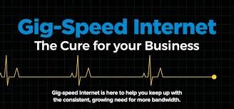 The Cure for your Business needs GIG SPEED INTERNET