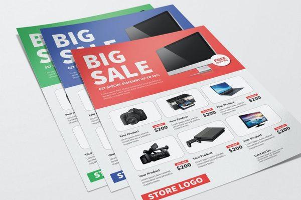 Need a clean and modern sales flyer? Let us know we've got you covered.