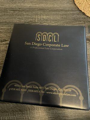 San Diego Corporate Law