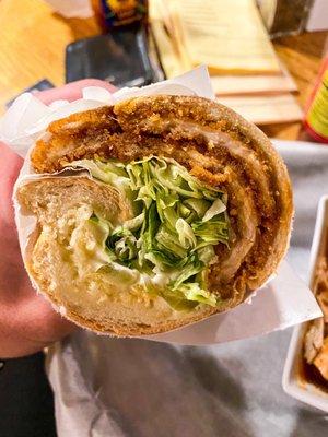 Fried Chicken Po Boy