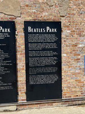 Description of Beatles Park