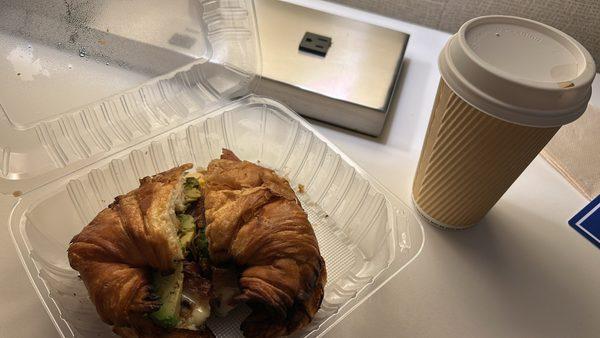 California breakfast sandwich