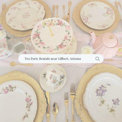 Desert Tea Party Rentals