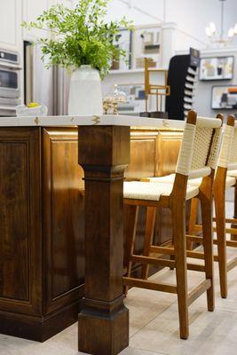 Custom kitchen island