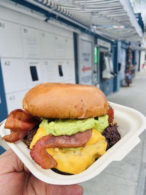 Guacamole burger