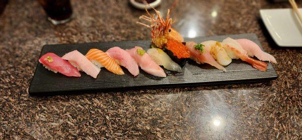 $50 chefs choice Nigiri. Amazing.