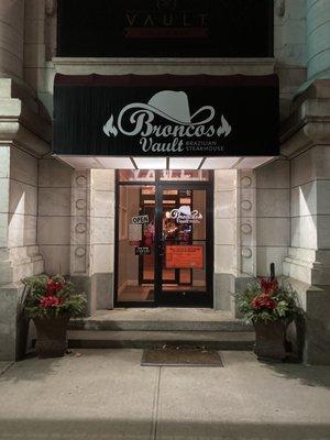 Entry on Market Street