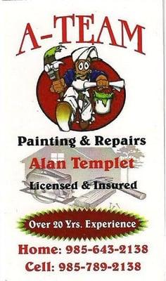 A-Team Painting and Repairs