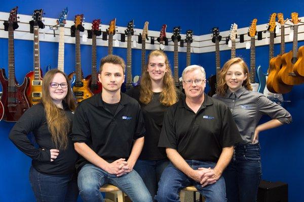 The AM Guitar Works Team