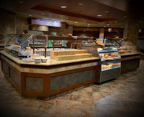 Buffet area