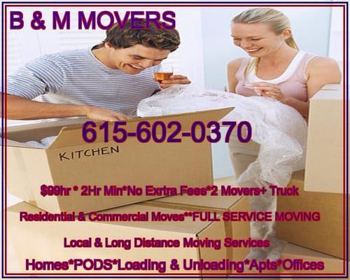 B&M Movers