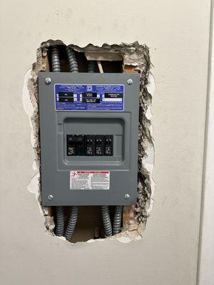 Sub panel / breaker box upgrade