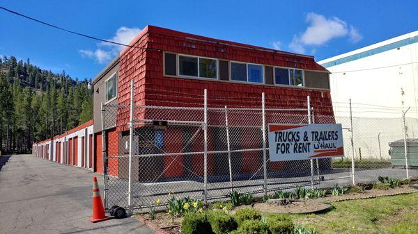 They also rent U-Haul trucks.