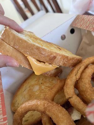 Unmelted cheese