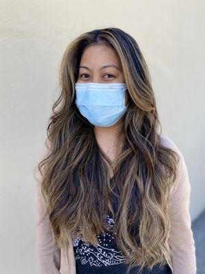 Hair done by Cynthia in January 2021