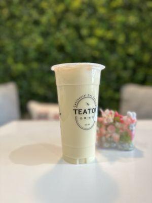 Signature Alpine Green Milk Tea | IG: xstina.eats