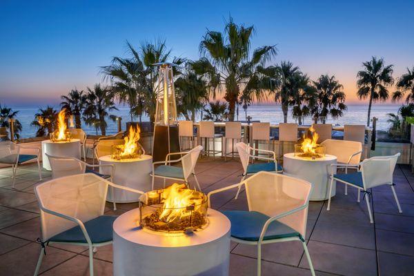 Tower39 Rooftop Lounge Firepit Seating