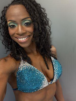 Lashes for my show. (Full face stage makeup and complimentary lashes)