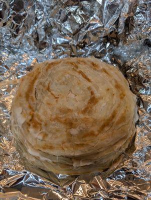 Fresh made parotta