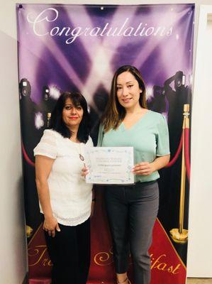 Congrats to Jessica for her Weight Loss Challenge completion!